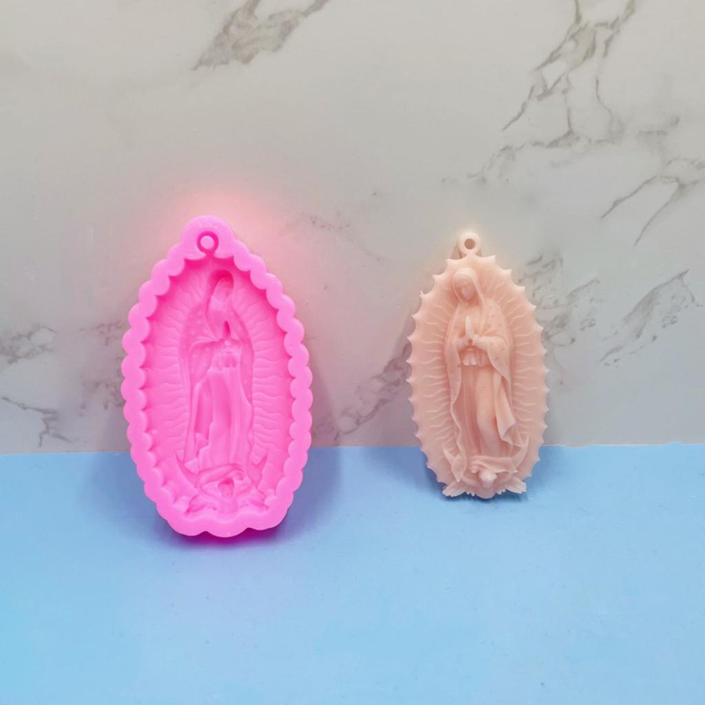 Flexible Pendant Mold DIY Crafts Molds Angel Shape Keychain Mould Crafting Accessory Perfect Gift for Hand Making Lover