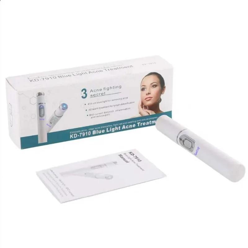 Blue Light Acne Pen Black Eye Massager Relax Anti Pouch Beautifying Hot Sales Instrument Facial Repair Beauty Stick Esthetic