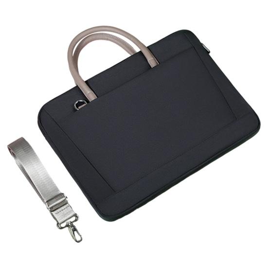 Minimalistic Waterproof Laptop Bag Stylish Commute Business Style Shoulder Carrying Pouch for Men Women