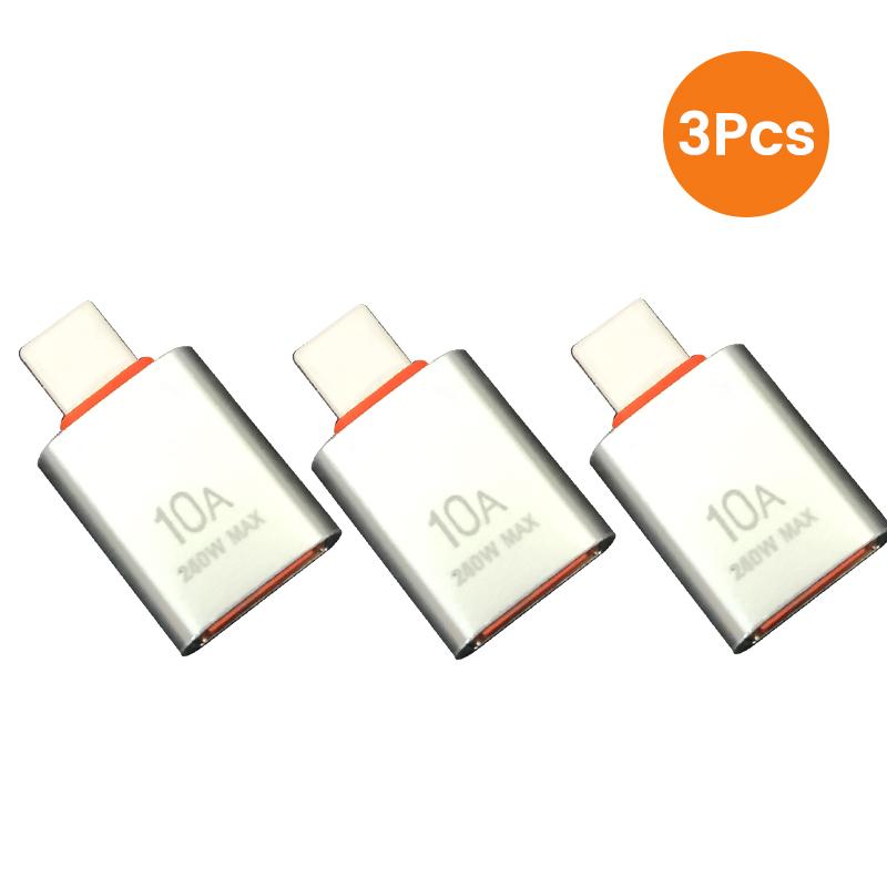 10A USB C To USB Adapter Type C Male To USB 3.0 Female Converter,Type-c/OTG Adapter for Data,Charging and Connecting