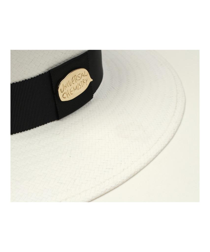 Yunibeosyeolkemiseuteuli White Flat Long Panama Hat Gd Panama Hat