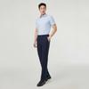 YOUNGOR Men's Smooth Wrinkle-Resistant Short-Sleeve Shirt