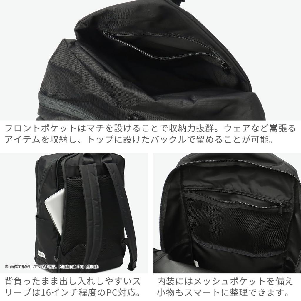BRIEFING Urban Gym Pack M WR BRA253P14 BLACK