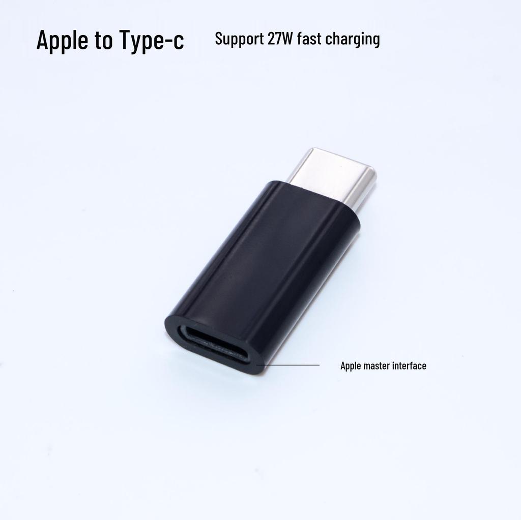 Apple to Type-C/Android Micro OTG Converter Adapter - Charge & Sync Plug for Mobile Phones