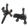 1pair Steering Knuckle Spindle Left Right Wheel Steering Knuckle for 200cc ATV Quad Bike Black