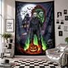 Wall TapestryHalloween Michael Myers Art Hanging Cloth Decorative Background Cover for Room Decoration