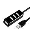 Rozbočovač USB 2.0 Multi Expander Rozbočovač USB Rozbočovač Napájecí adaptér Vysokorychlostní 4 porty V jednom pro PC Počítačové příslušenství