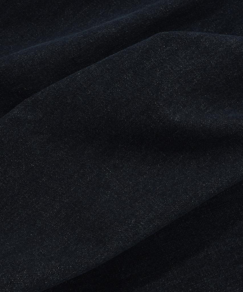 COVERNAT Denim One-Pleat Wide Pants Navy