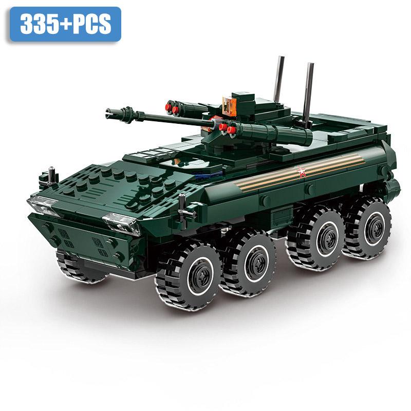 Blocuri de construcție Vehicul blindat DANA-M2 M142 HIMARS Boxer din Al Doilea Război Mondial Militare DIY VPK-7829 BTR-4 Tanc IFV Cărămizi Jucării Cadouri de Crăciun