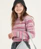 THE-ABON Wool Crop Mix Color Knit Green