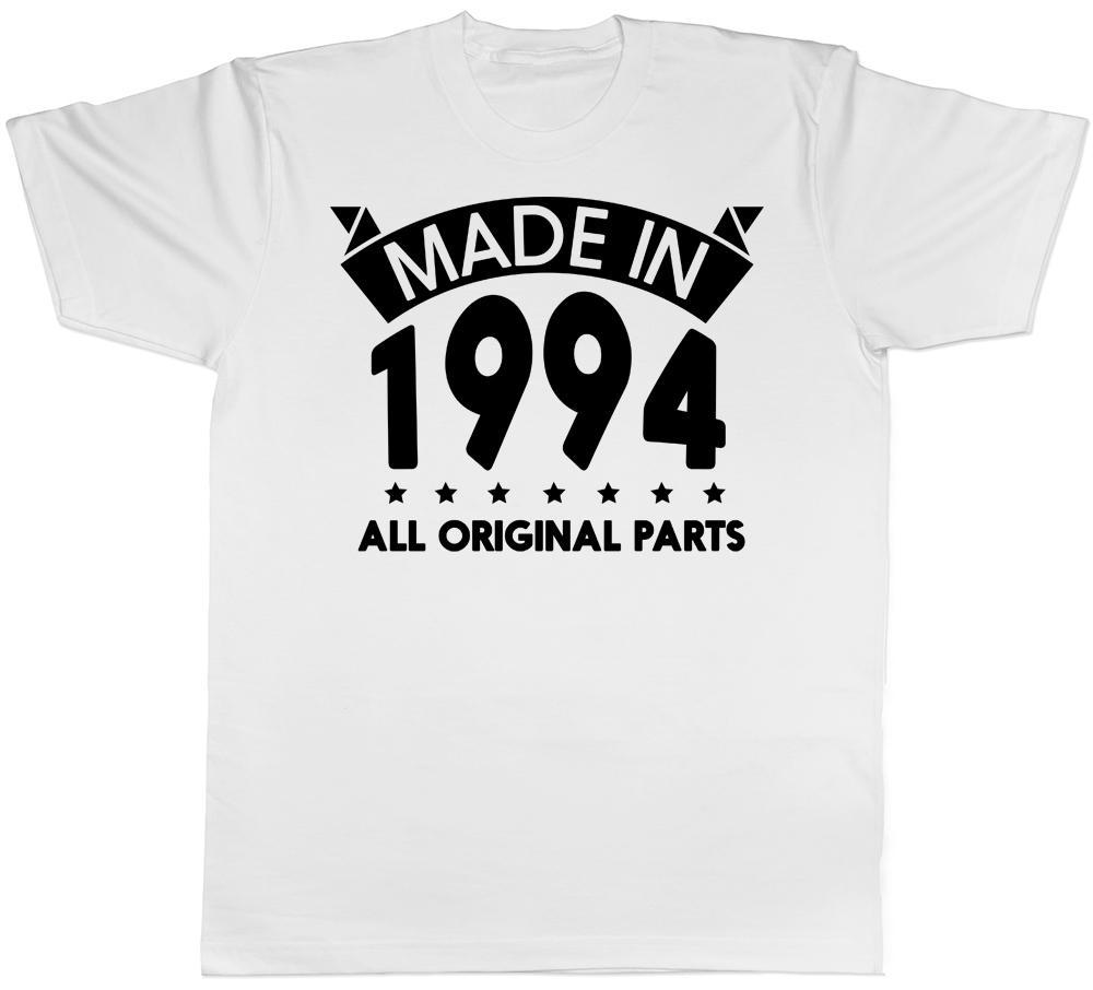 Made In 1994 All Original Parts Birthday Unisexs Short Sleeve TShirt