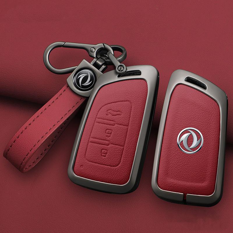 Auto Key Fob Cover Case Zinc Alloy Shellfob Fit For Dongfeng Dfm 580 370 S560 Ax7 Ax5 Ax4 Ax3 Mx5 Automotive Intelligent Smart Protector Auto