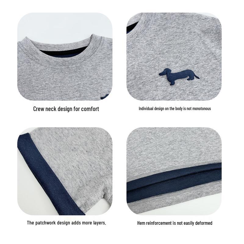 Boys' Cotton Blend Short Sleeve T-Shirt