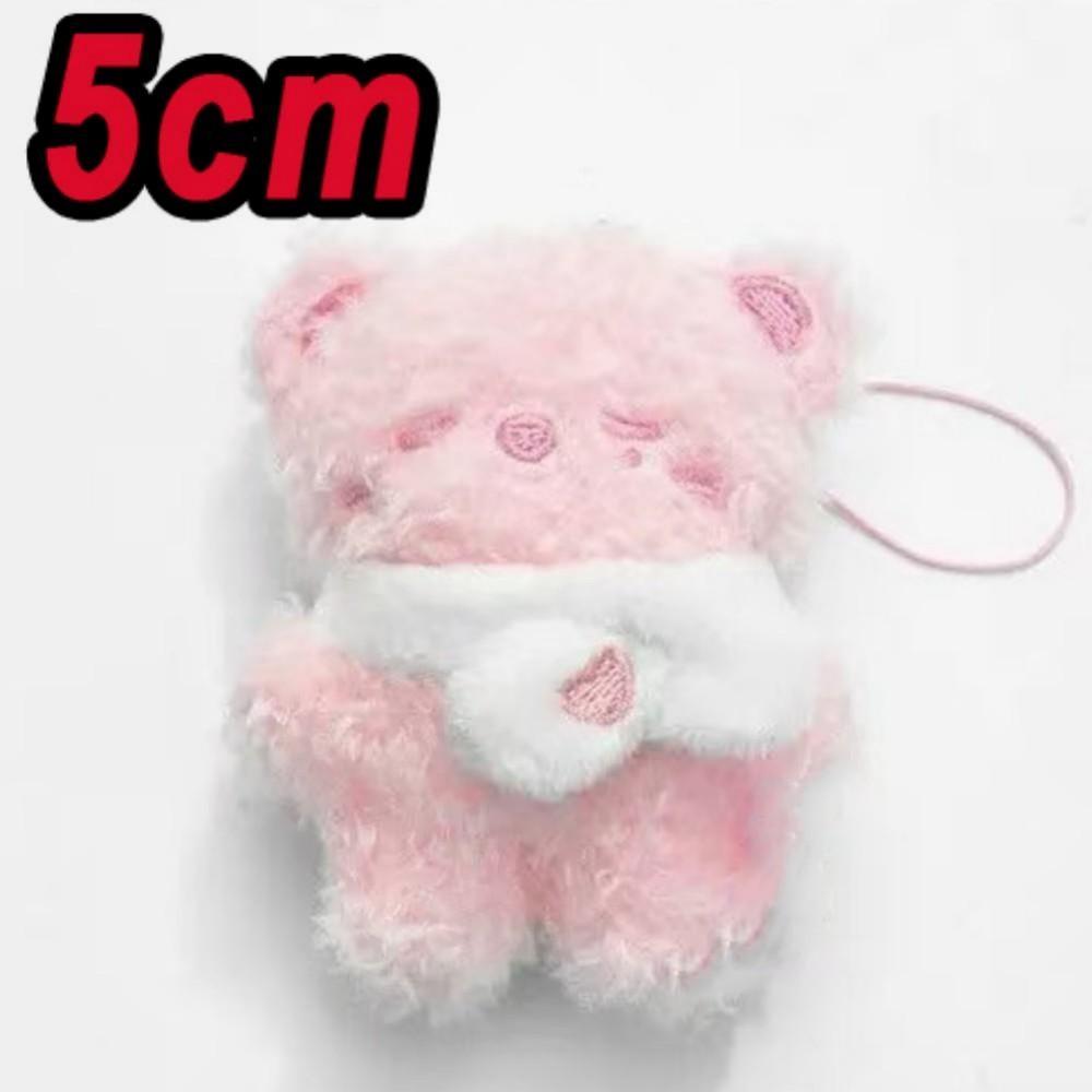 *5cm Straykids Mini Keychain Plush Doll Pendant FM Doll Creative Doll Bag Pendant Children's Fans Cute Gift