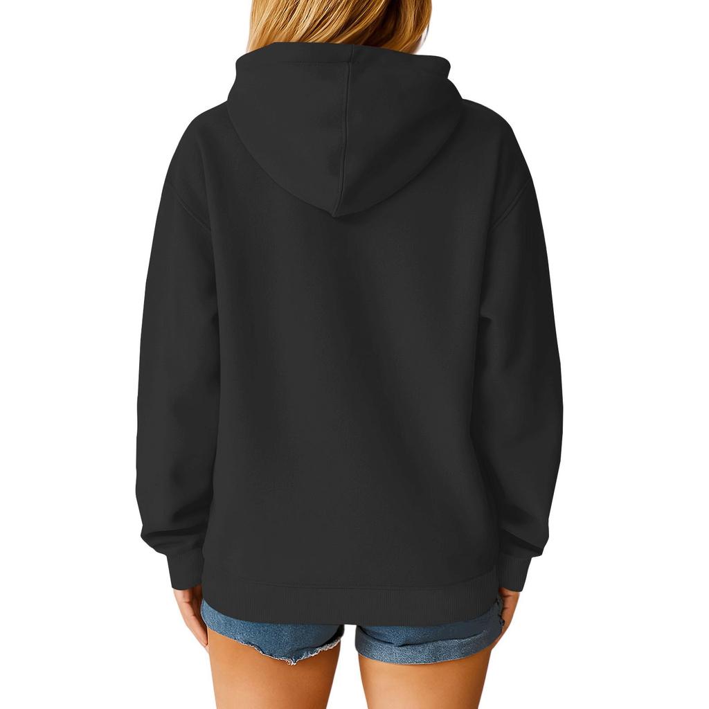 Womens Hoodies Fall Game Day Sweatshirts Casual Long Sleeve Loose Coat Fall Hoodie Sweatshirt