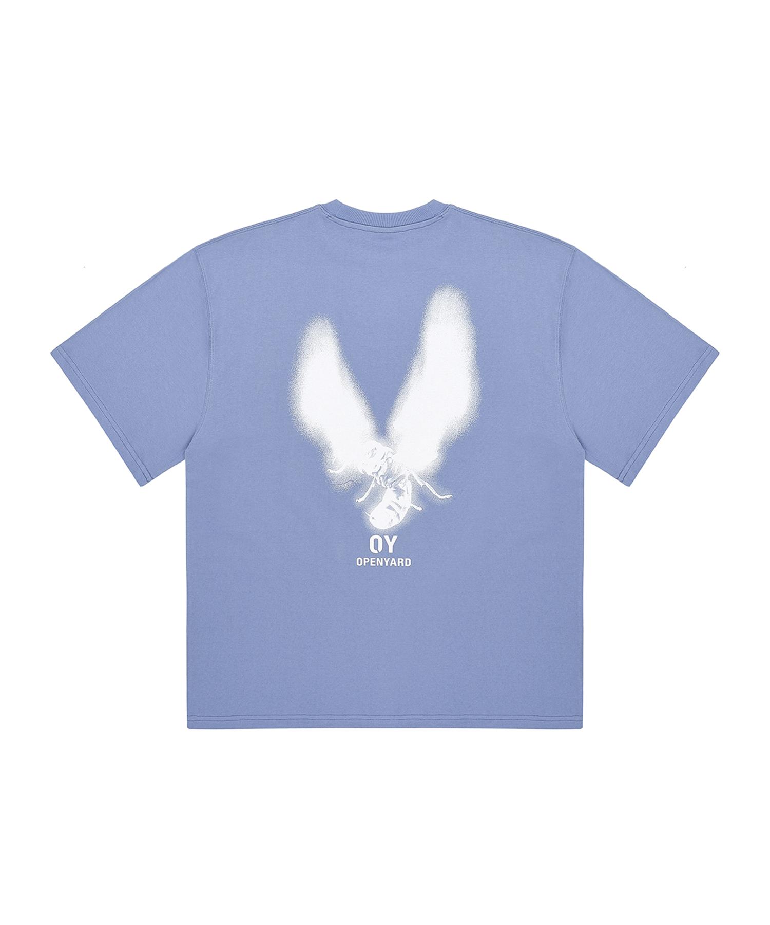 Oy Feather Logo T-Paul Blue Paul Blue/1Size