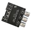 Placa Amplificadora de Potência Digital Bluetooth Estéreo 2.0 Canal Duplo Módulo Amplificador de Áudio Kit