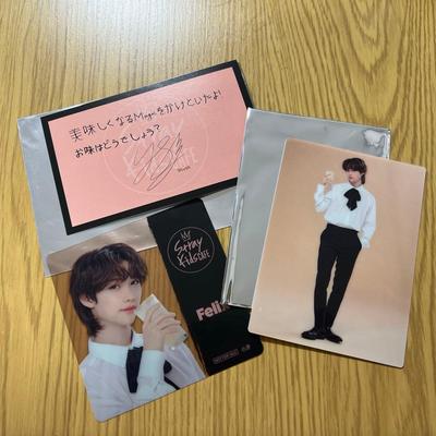 [USED] K-POP Stray Kids Felix Card Message Card