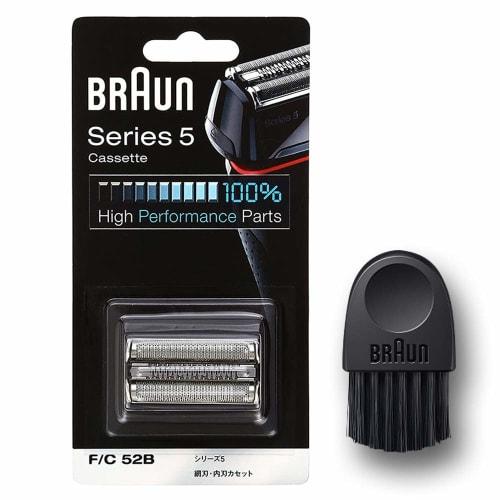 [Genuine Product] Braun Replacement Blade Old Series 5 Shaver F/C52B-b Black [100% Original Performance] Comes with Brush