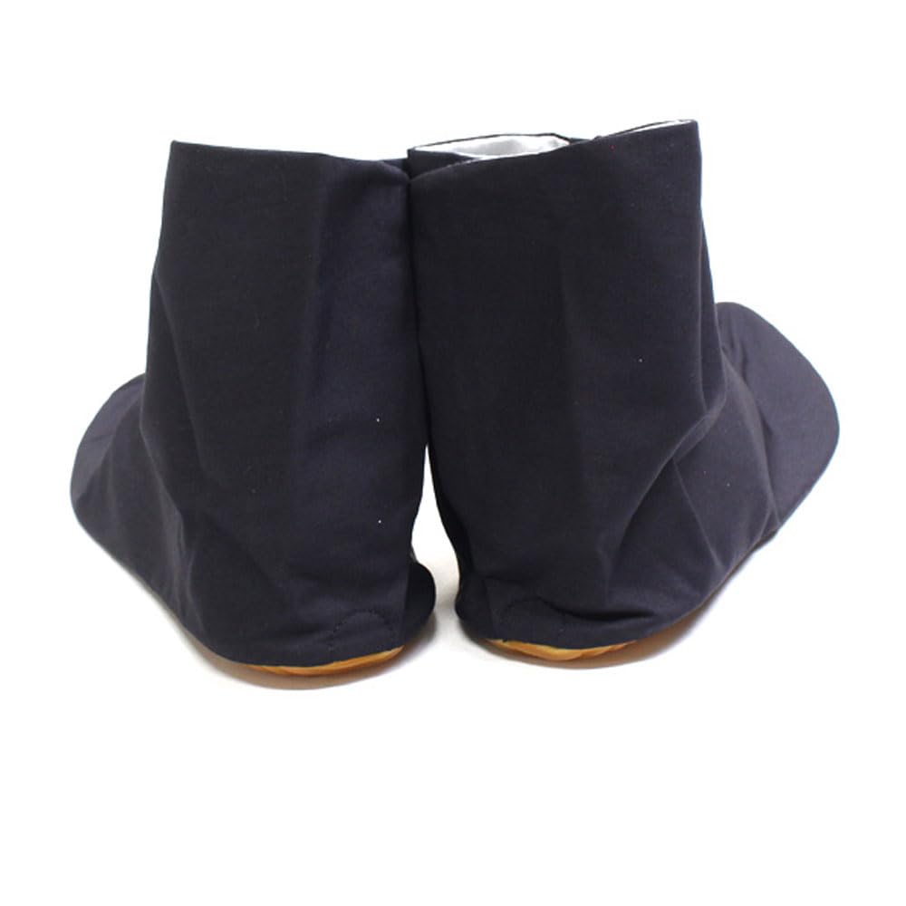 [hgb298] Navy Blue Kineya Festival Tabi (Festival Socks) with 4 Clasps and Natural Rubber Sole [Kimono Biyori] (26cm)