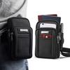 BAGZY Shoulder Waist Smartphone Hiking Pouch with Carabiner and Shoulder EDC Molle Tactical Sports Waist Card Crossbody Small Item Gadget Smartphone