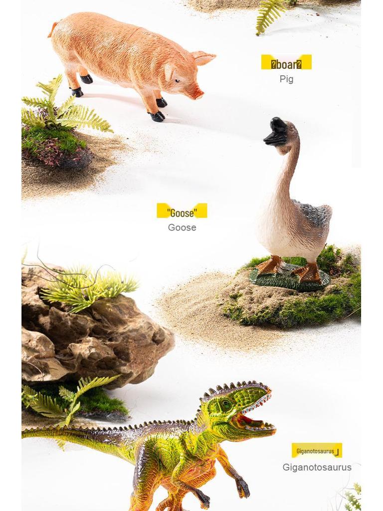 Durable Eco-friendly Dinosaur Simulation Model for Parent-Child Play