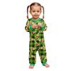 Print Cute Family Set Pajamas, Home Clothes, Family Set Long Sleeve Top Pants Set
