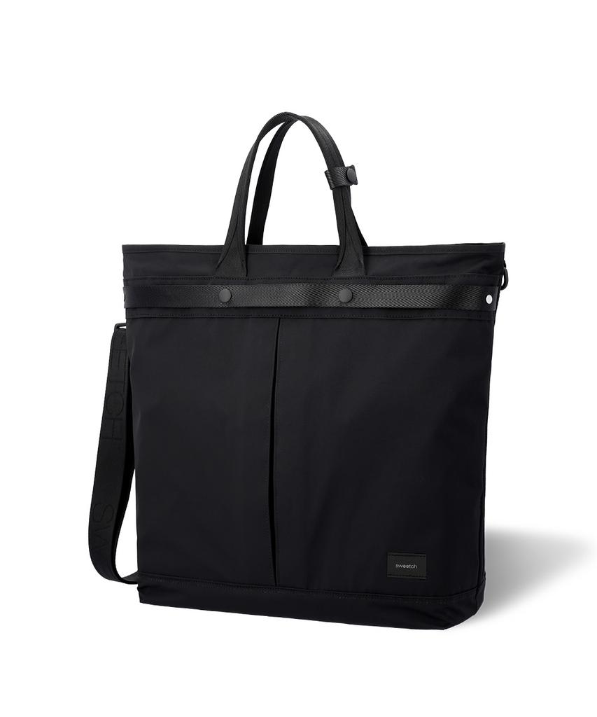 Sweetch City Boys 2Way Tote Bag 001 M Black