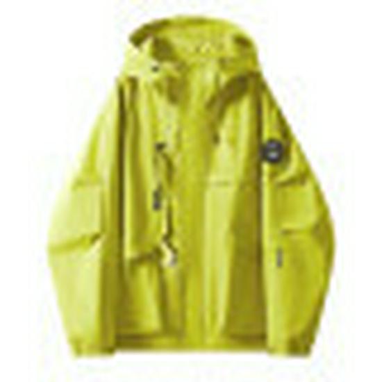 

Бестселлер 2024 года: Унисекс Куртка-ветровка в стиле рабочей одежды для улицы с капюшоном Small