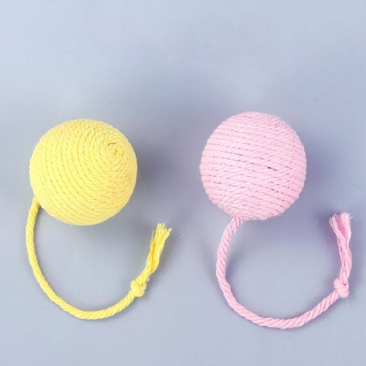 Sisal Balls Cat Toy Cat Interactive Toy Cat Scratcher Toy Balls Kitten Balls Toy