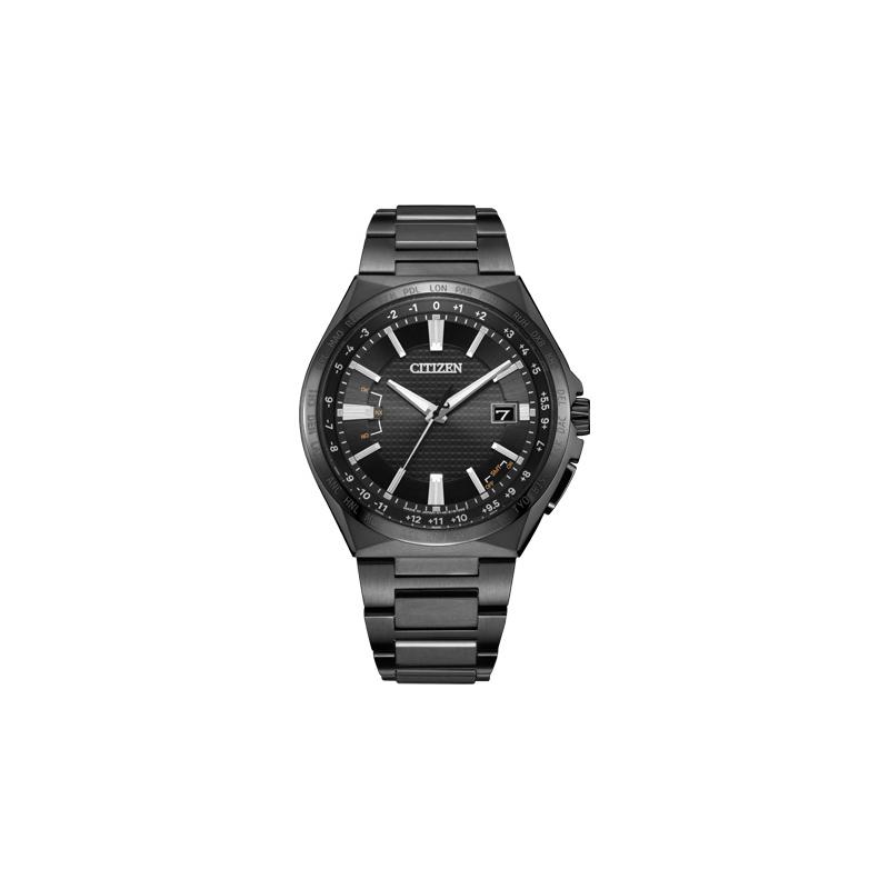 

CITIZEN Eco-Drive Series Multi-station Radio Fashion and Leisure Optical Quartz Men s Watch Black Dial CB0215-51E чорний
