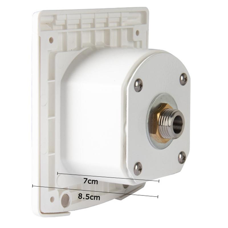 Ac29-RV Caravan Accessories Water Inlet Outlet Hatch Filter Lockable Cover With 20Mm Adapter Nozzles For Boat Marine RV Car