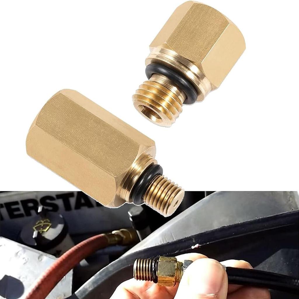 Oil Rail Adapters Maintenance Leak Test Kit with Oil Pump IPR Valves Air Test Fitting Tool Universal for Engine