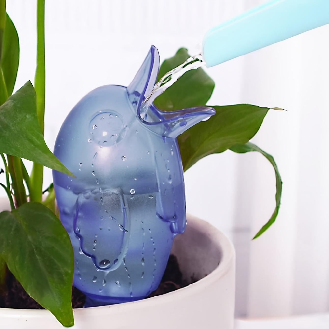 

1 шт. - Самополивающийся автоматический капельный полив в форме птицы, самополивающийся кол, для комнатных и уличных растений с влажной корневой системой синий