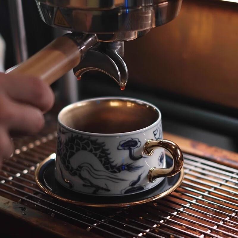 Hand-Painted Ceramic Coffee Cup