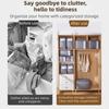 Oxford Cloth Cotton Quilt Storage Bag Visible Luggage Storage Bag Clothes Moving Bag  Wardrobe