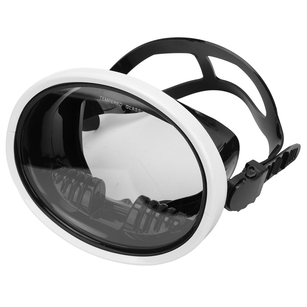 Universal Diving Goggles Tempered Glass Lens Waterproof HD 180 Degree Panoramic Field Of View Snorkeling Silicone