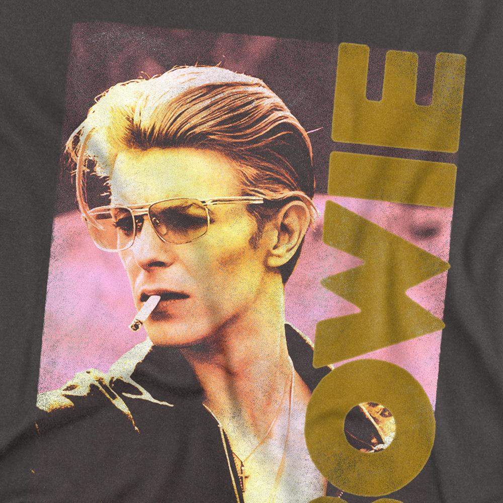 David Bowie Unisex Adult Smokin T-Shirt