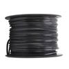 3.3mm 0.13in Square String Trimmer Line High Efficiency Nylon Black Grass Trimmer Line Replacement for Husqvarna 100m