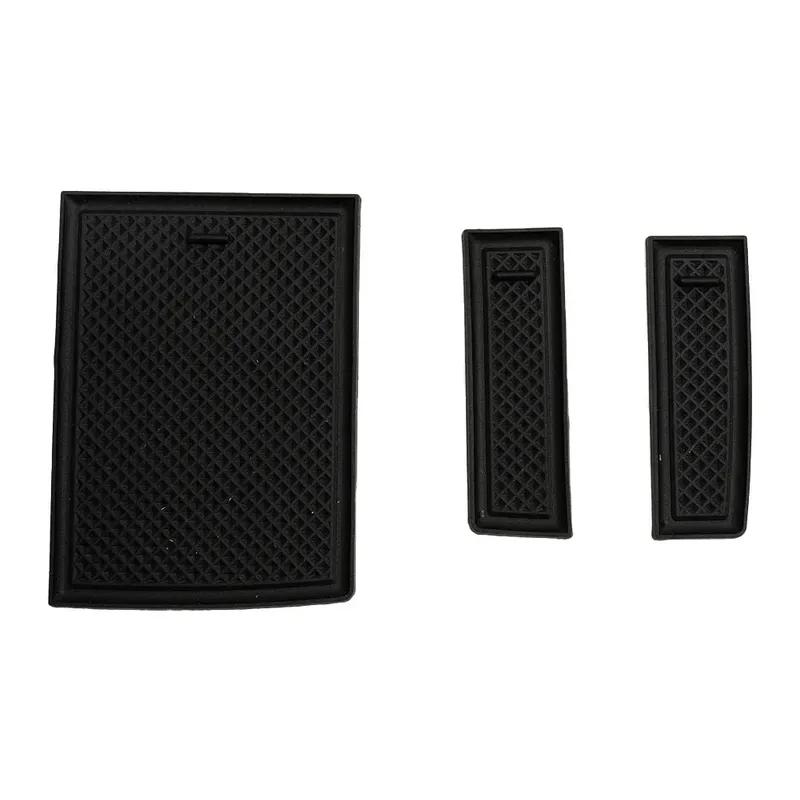 Car Armrest Secondary Storage Box Center Console Organizer Tray For Golf 7 Golf Mk7 2013-2017 Central Armrest Storage Box