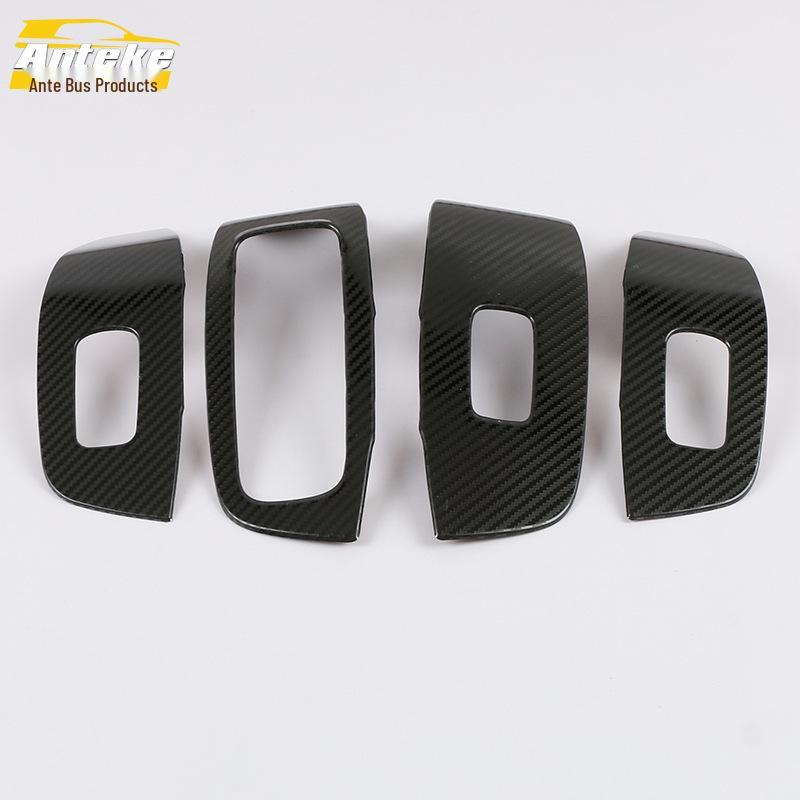 

19 RX5MAX Glass Lift Ring & Window Switch Armrest Decoration Frame