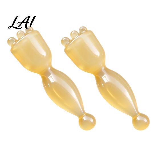 Eye Contour Massager 2Pcs Double-Ended Massage Stick Face & Sculpting Tool Facial Puffiness Relief Stick Wand for Tired Eyes Relief Reduce