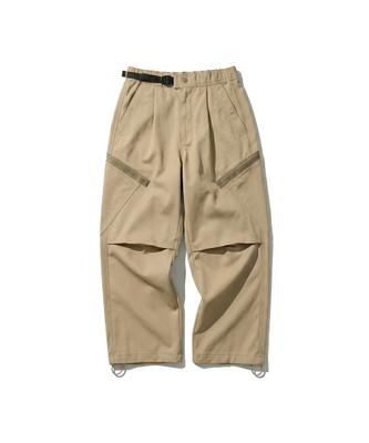 EXTRAORDINARY Belted Utility Pant Beige