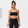Women's Shockproof Camouflage Sports Bra - Antibacterial, Stylish Back Design for Summer Fitness & Yoga