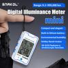 SNAKOL SK-8100/8101/8102 Mini Digital Lux Meter with Temperature and Humidity Monitoring Type-C Charging Portable Lux Meter