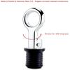 316 Stainless Steel Flip Style Drain Plug - Cam Lock Snap Tight Plug For Boat Hull, Livewell, Baitwell, Transom (Fits 1" & 1-1/4" Holes)