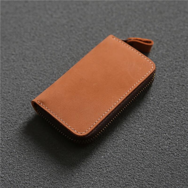 Weipelu Retro Crazy Horse Leather Key Case