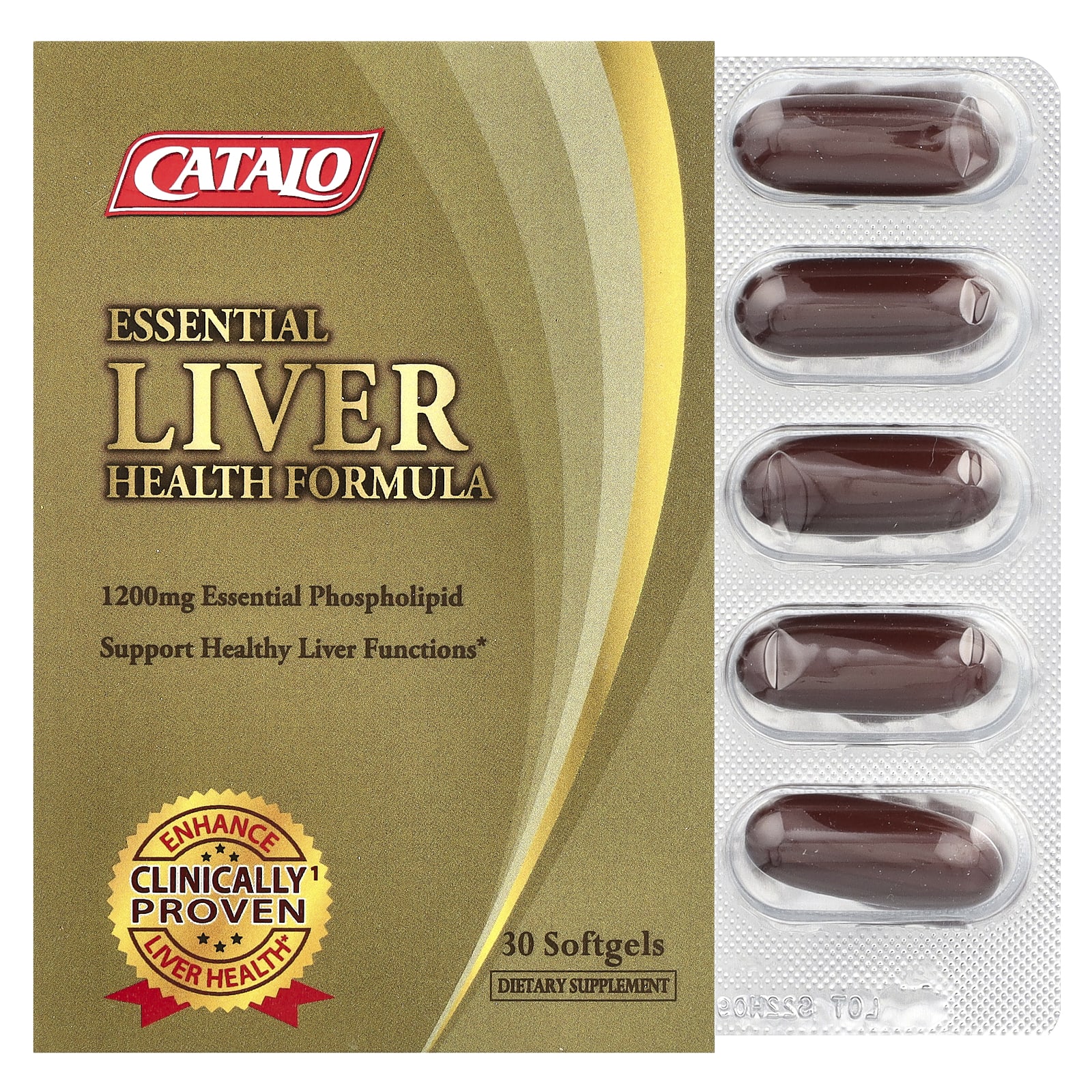 

Essential Liver Health Formula, 30 Softgels
