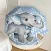 1PC Elephant Umbrella-8-Rib Reinforced, Automatic Open, Lightweight & Durable, Fashion Accessory for Outdoor, H0416