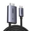 Кабель-перетворювач UGREEN USB C на HDMI зі швидкою зарядкою PD 100 Вт, Thunderbolt Type C на HDMI, сумісний з iPhone 16 Pro, Galaxy та порт 2M 4K@60Hz,